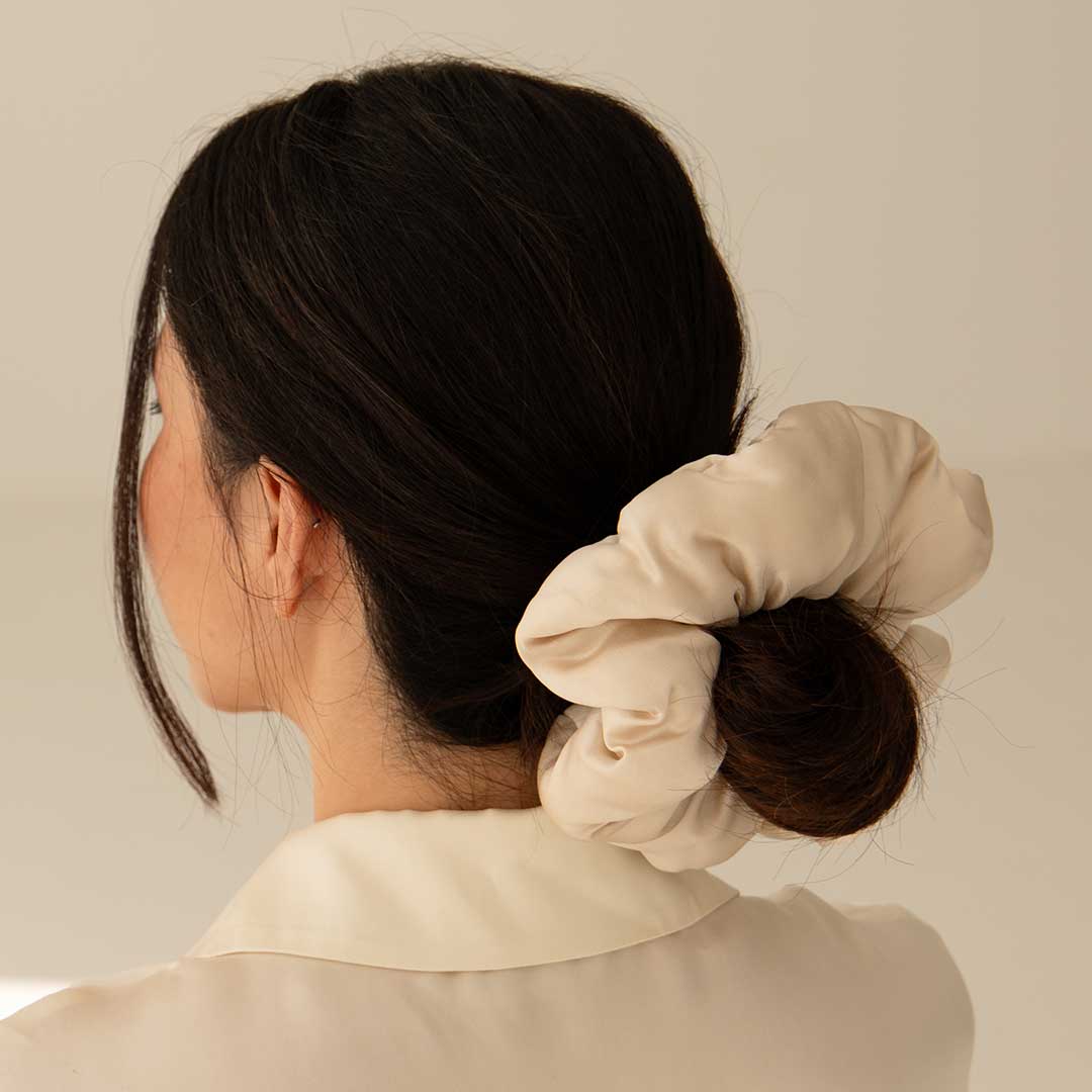 Large Silk Scrunchie